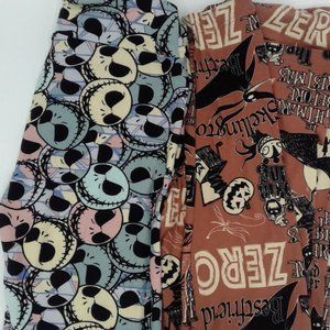 LULAROE DISNEY LEGGINGS ONE SIZE NIGHTMARE BEFORE CHRISTMAS